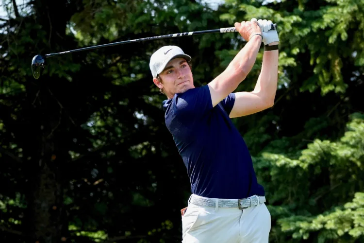 Hossler opens with 61 to lead at Wyndham